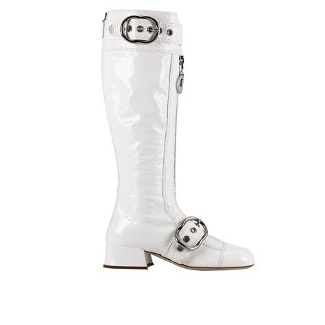 miu miu boots white|miumiu boots.